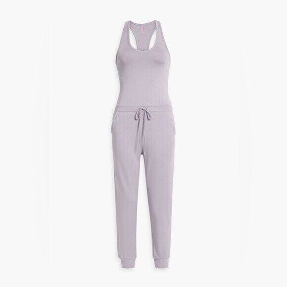 Commando NWOT Racer Back Stretch-Micro Modal Jersey Jumpsuit Lavender Size L - Picture 7 of 7